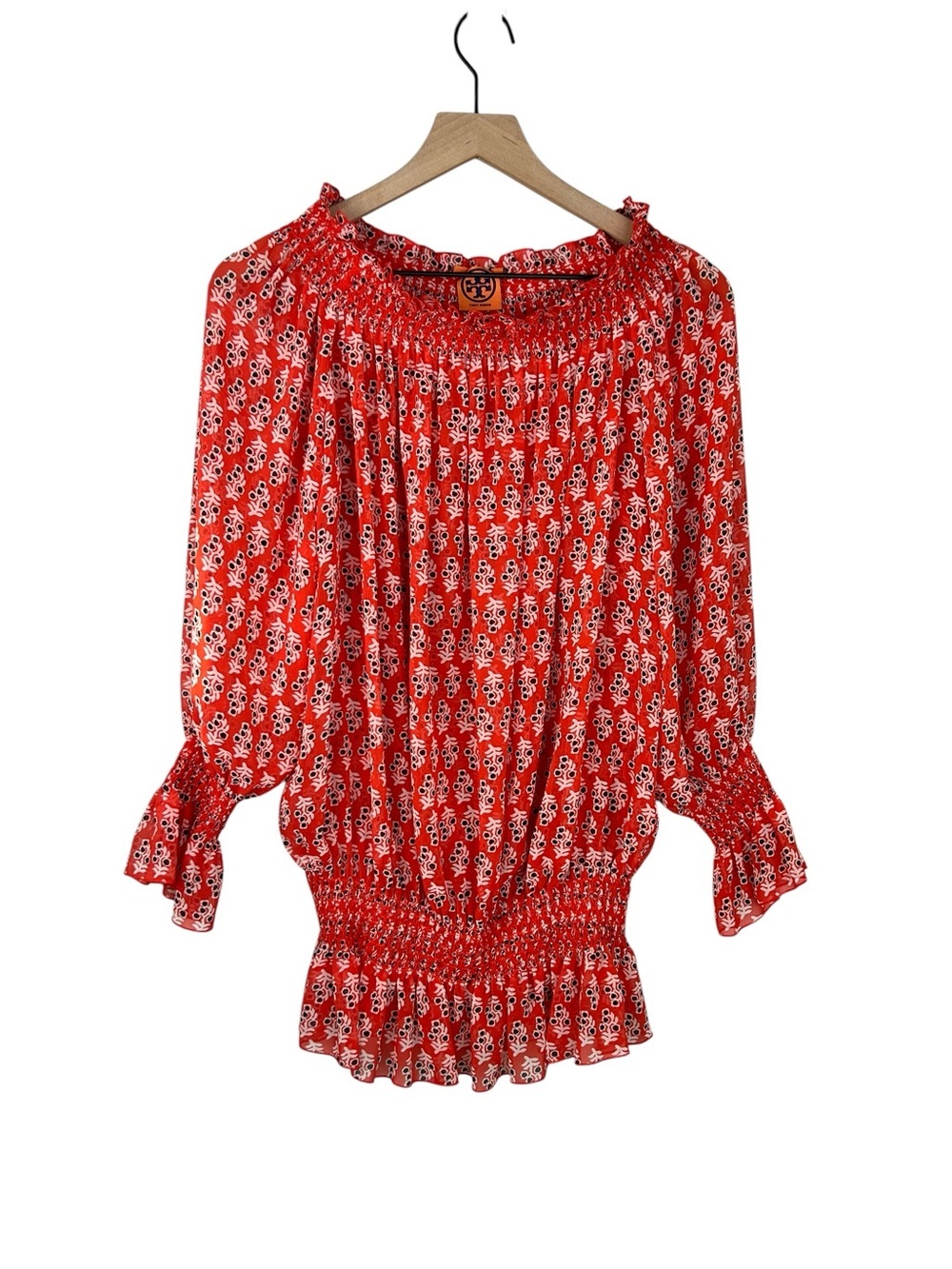 Tory Burch Sheer Blouse